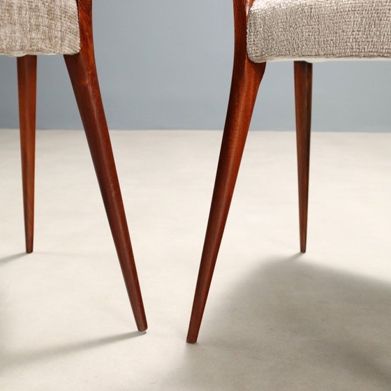 Image 1 of Set of 5 1950s Chairs