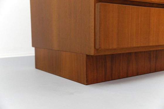 Image 1 of Mid-Century Walnut Chest of Drawers, 1960s