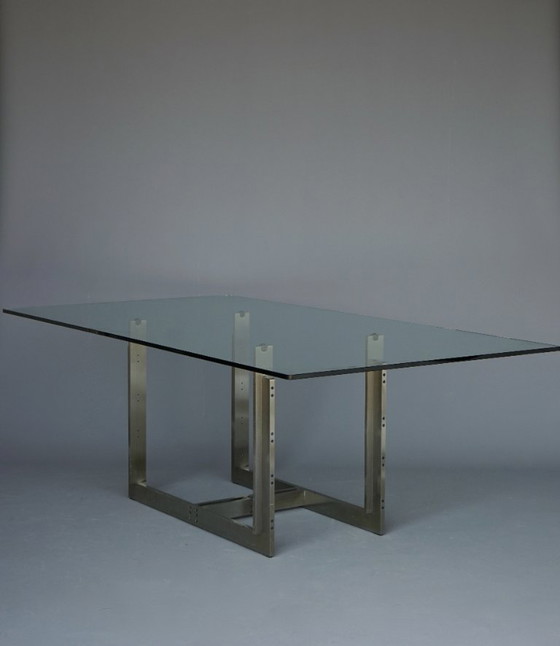 Image 1 of Sarpi Dining Table by Carlo Scarpa for Simon Gavina,1970s