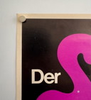 💊 Originele vintage A2 anti-drug PSA poster - begin jaren 70 | Der Schuss met de echte Bleichmacher| 59,5x42 cm 