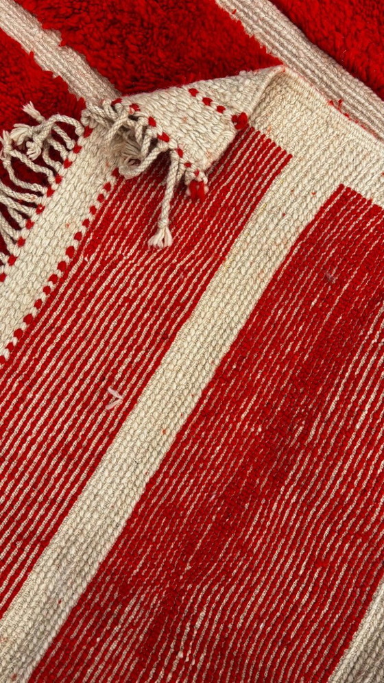 Image 1 of Magnifique Tapis artisanal rouge 200cmx300cm 