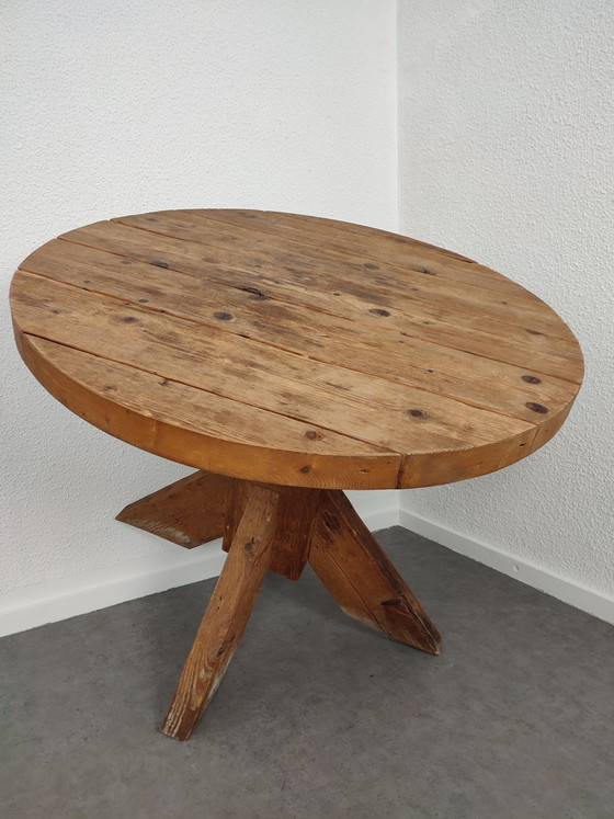 Image 1 of Legno di recupero: 4 sedie + tavolo