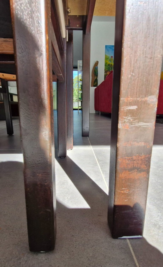 Image 1 of Mesa de comedor Pastoe mid century, cuatro sillas, mesa de centro