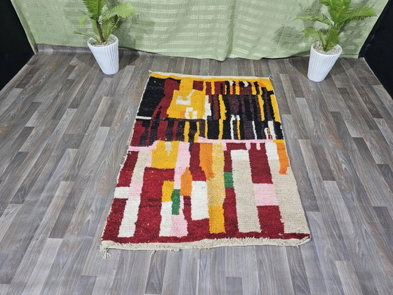 Tapis berbère authentique en pure laine 3x2 m – Wool (photo 3 of 8)