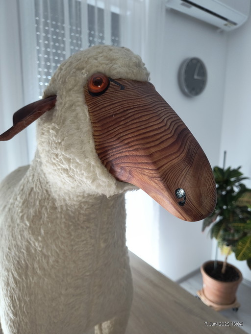 Hanns Peter Krafft Sheep Stool