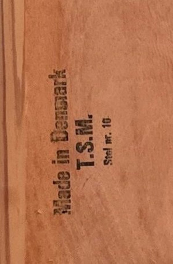 Image 1 of 6 sillas de comedor danesas T.S.M.