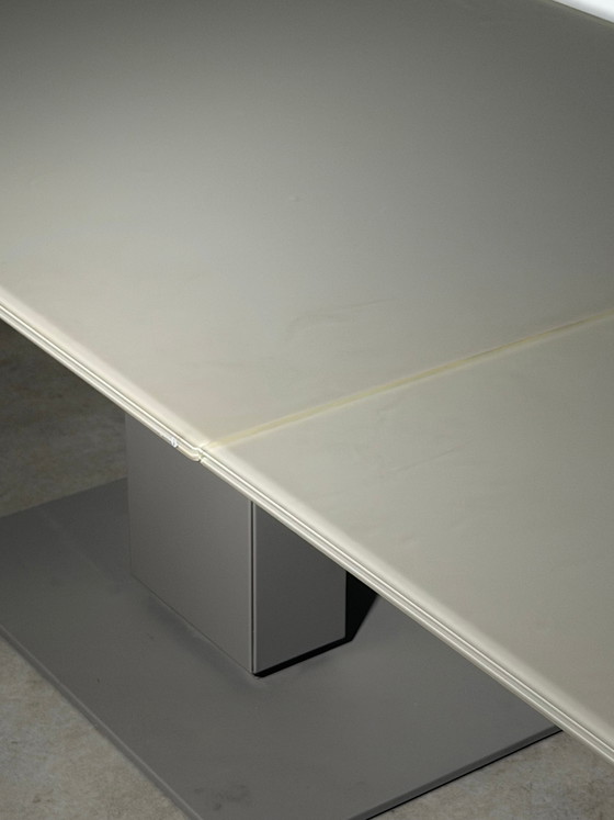 Image 1 of Calligaris Echo uitschuifbare glazen eettafel – 140–240 cm