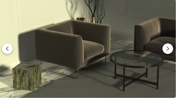 Image 1 of Mesa de centro de mármol - Cubo de mármol - Mesa de centro de mármol