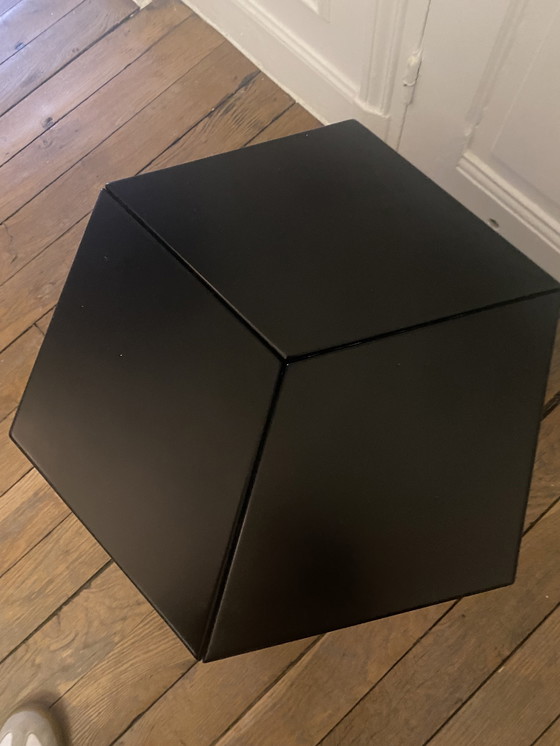 Image 1 of Tavolo prismatico design Isamu Noguchi Vitra raro nero