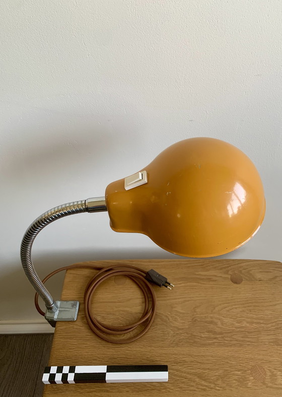 Image 1 of Gele Italiaanse Design Tafellamp | Rimsa 1960