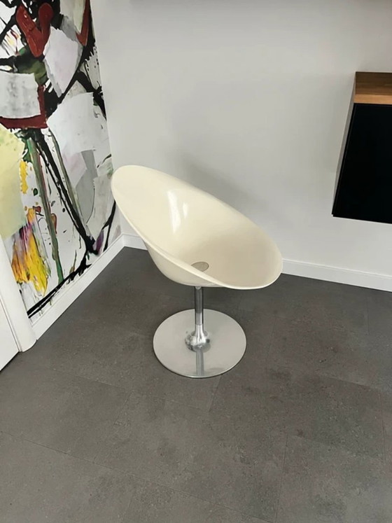 Image 1 of Fauteuil baquet Kartell Eros Philippe Starck - Blanc