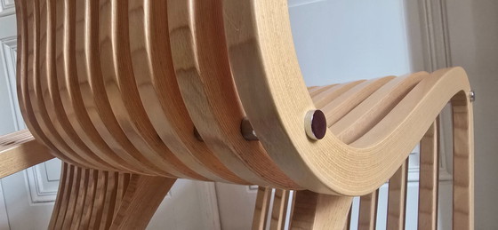 Image 1 of 2x Vitra Edition: Sedia Schizzo – Design di Ron Arad (1989) – Primo proprietario/Pezzi da esposizione