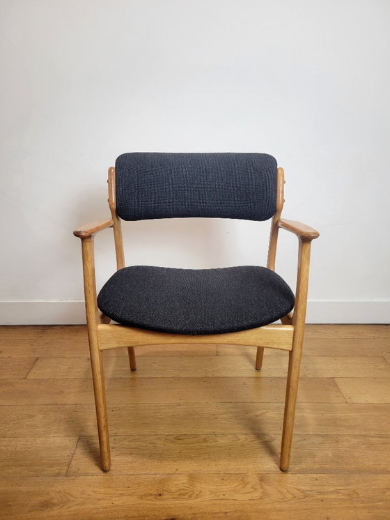 Image 1 of Sedia vintage di Erik Buch, modello 50