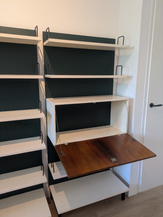 Image 1 of Vintage wall unit/wall cabinet, set of two