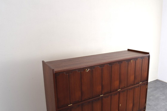 Image 1 of Mid-Century Norwegian Teak Highboard, 1960s.