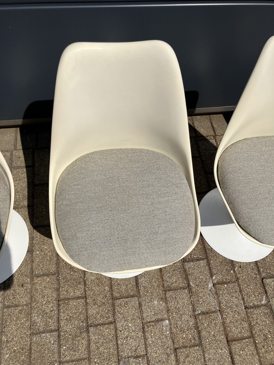 Image 1 of 6x Original Vintage Knoll Tulip Dining Chairs Eero Saarinen