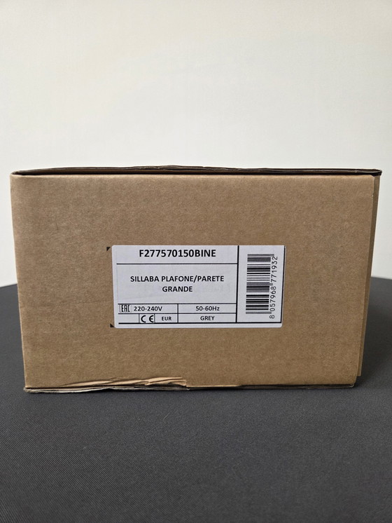 Image 1 of 3x Plafonnier/applique design Fontana Arte Sillaba Grande (neuf)