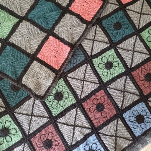Large Crocheted Blanket