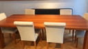 8 Poltrona Frau creme kleurige design stoelen 