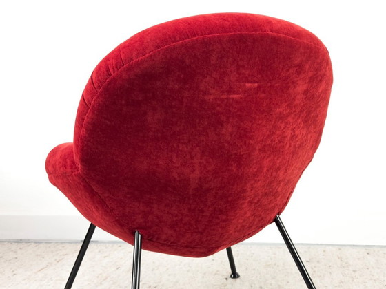 Fauteuils rouges de salon par Fritz Neth pour Correcta, années 1950, lot de 2 – Textile (photo 14 of 20)