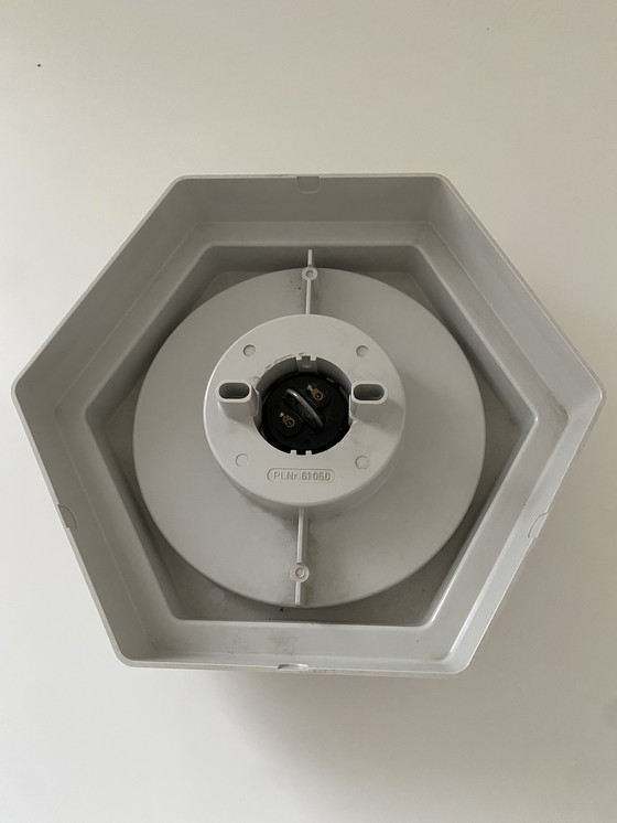 Image 1 of Vintage design ceiling lamp Herda Hexagon wall lamp, 1980s