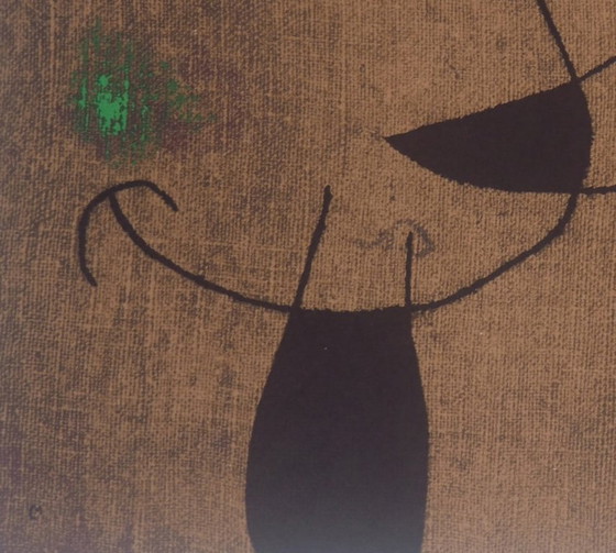 Joan Miró: Donna nel vento, litografia firmata – Litografie e stampe, Paper (photo 4 of 6)