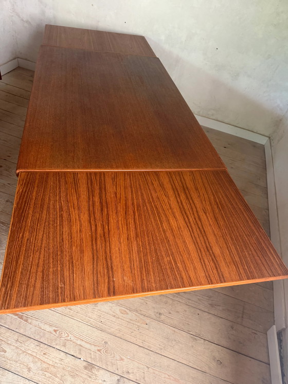 Image 1 of Vintage Scandinavian rectangular table in teak.