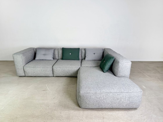 Image 1 of Original HAY Mags Soft corner sofa couch + cushion design three-seater