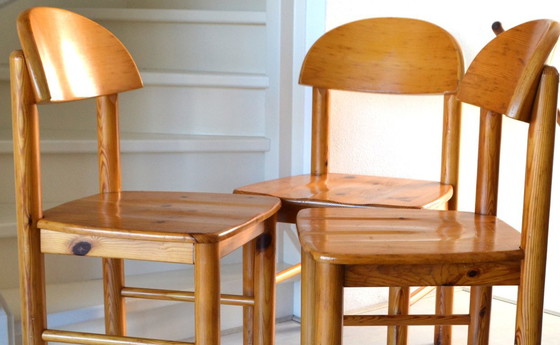 Image 1 of 4 x chaise de salle à manger vintage Rainer Daumiller