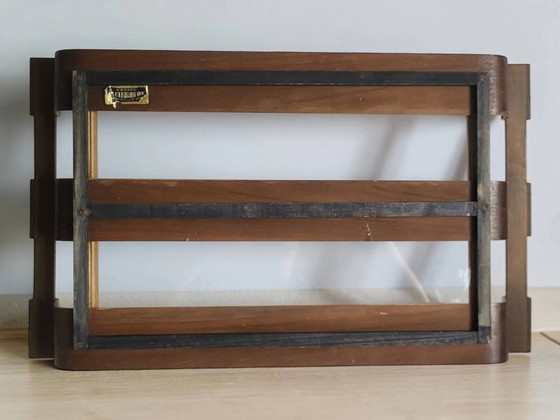 Art Deco / Modernist Plateau 1950s – Table accessories, Wood, Glass (photo 6 of 8)
