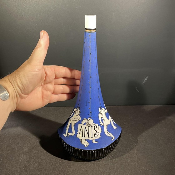 Spanish Porcelain Anis Bottle from So Re Da, 1950s – Glass & Decanter, Design (photo 13 of 13)