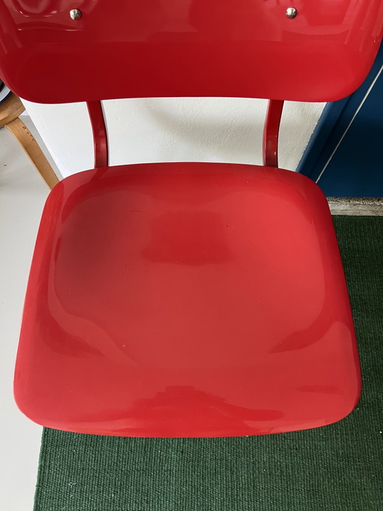Silla Revolt de Friso Kramer Ahrend – Sillas de comedor, Metal, Plastic (photo 7 of 8)