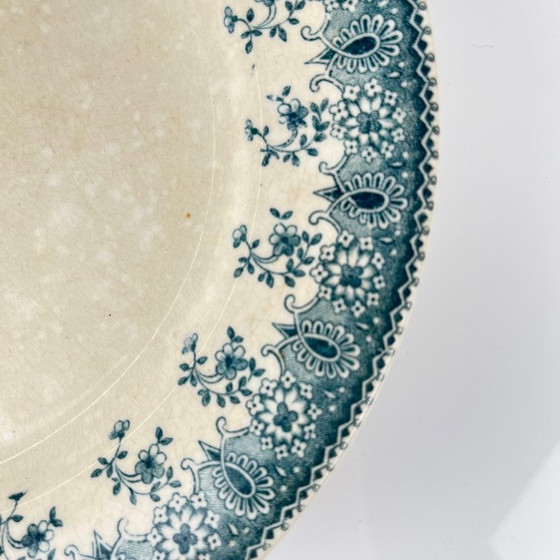 Image 1 of Frutero bajo en tierra de hierro azul, Jules Etienne, París, S. XIX.