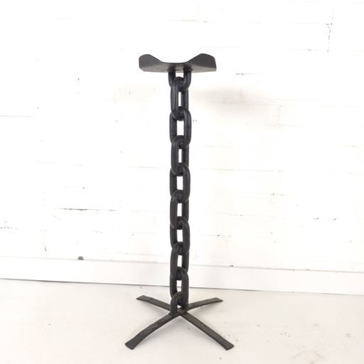 Vintage brutalist candlestick