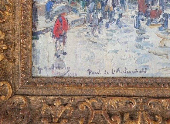 Image 1 of Gustave Madelain "The Archbishop's Bridge"