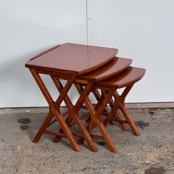 Image 1 of Tavolini in teak, anni '60 — Design di metà secolo