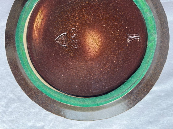 Image 1 of Modernistische keramische vaas van Marianne Starck voor Michael Andersen, Denemarken, jaren 1960.