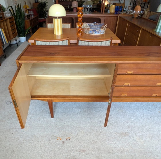 Image 1 of Vintage teak Scandinavian design XL sideboard, dresser