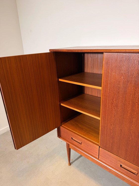 Image 1 of Vintage Mid-Century Teak Highboard / Drinks Cabinet – 1960s