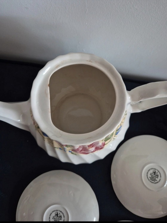 Image 1 of Churchill tea set