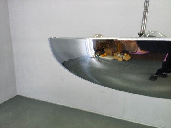 Image 1 of Bauhaus UFO Chandelier by Josef Hurka for Napako, 1930s