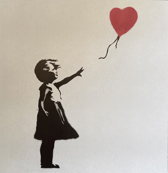 Banksy - Girl with Balloon". - 50 x 50 cm. – Posters, Other (photo 2 of 7)