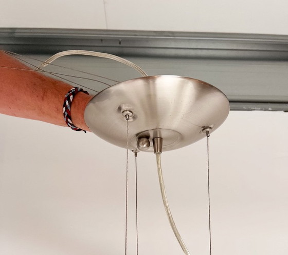 Image 1 of Opaalglazen Zoxx hanglamp, 1990's