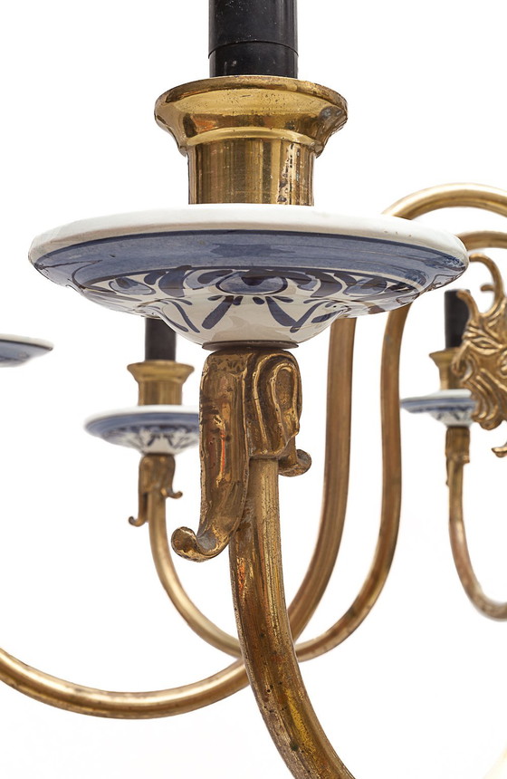 Image 1 of Lámpara de araña holandesa de 8 luces