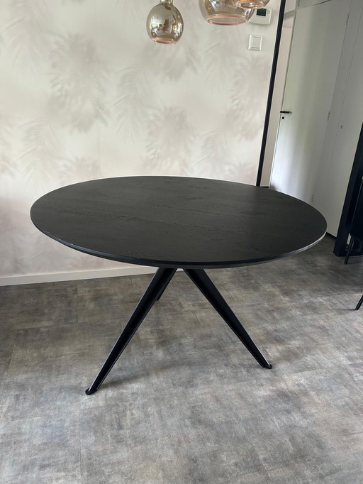 For Sale Round Black Dining Table SevenDays