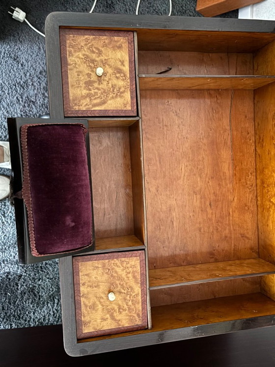 Antique Sewing Table/Side Table – Wood (photo 5 of 7)
