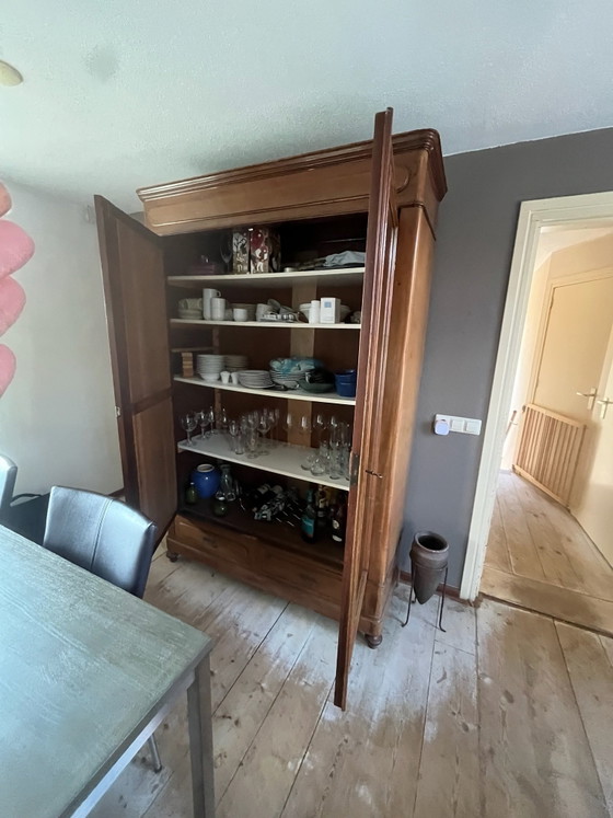 Antique Mirror Cabinet – Wardrobes, Glass, Wood (photo 4 of 5)