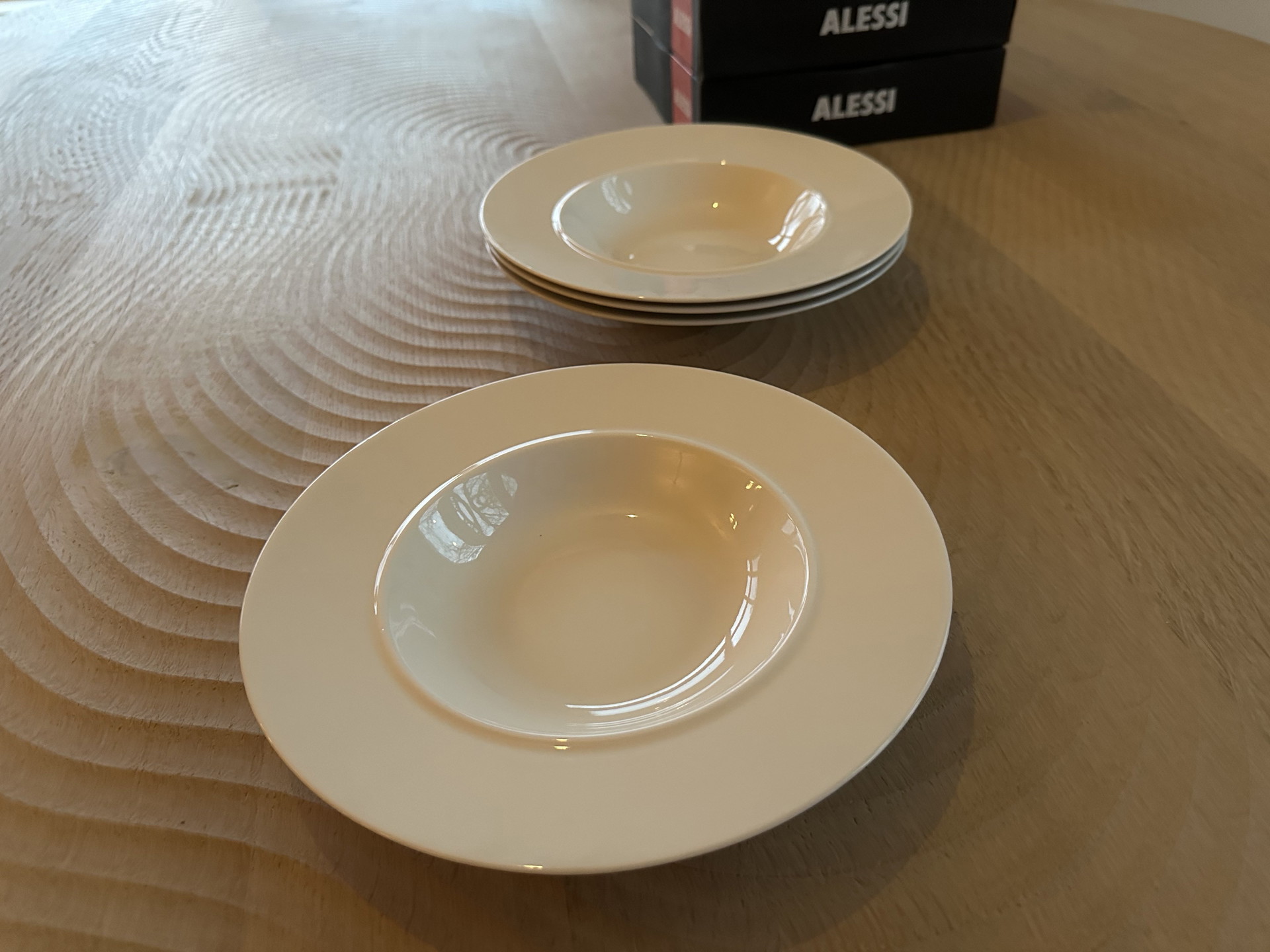 Alessi - La Bella Tavola - 4 Soup Plates - NEW - | €90 | Whoppah