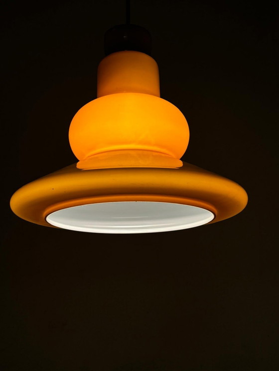 Image 1 of Lampada a sospensione in vetro Space Age