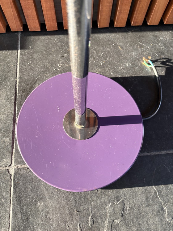 Image 1 of Vintage Vloerlamp - paars